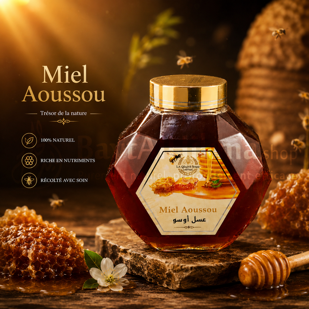 Miel d’Aoussou Premium Plus – L’Élixir Rare de l'Été Tunisien - عسل أوسو الفاخر (Premium Plus) – إكسير الصيف التونسي النادر