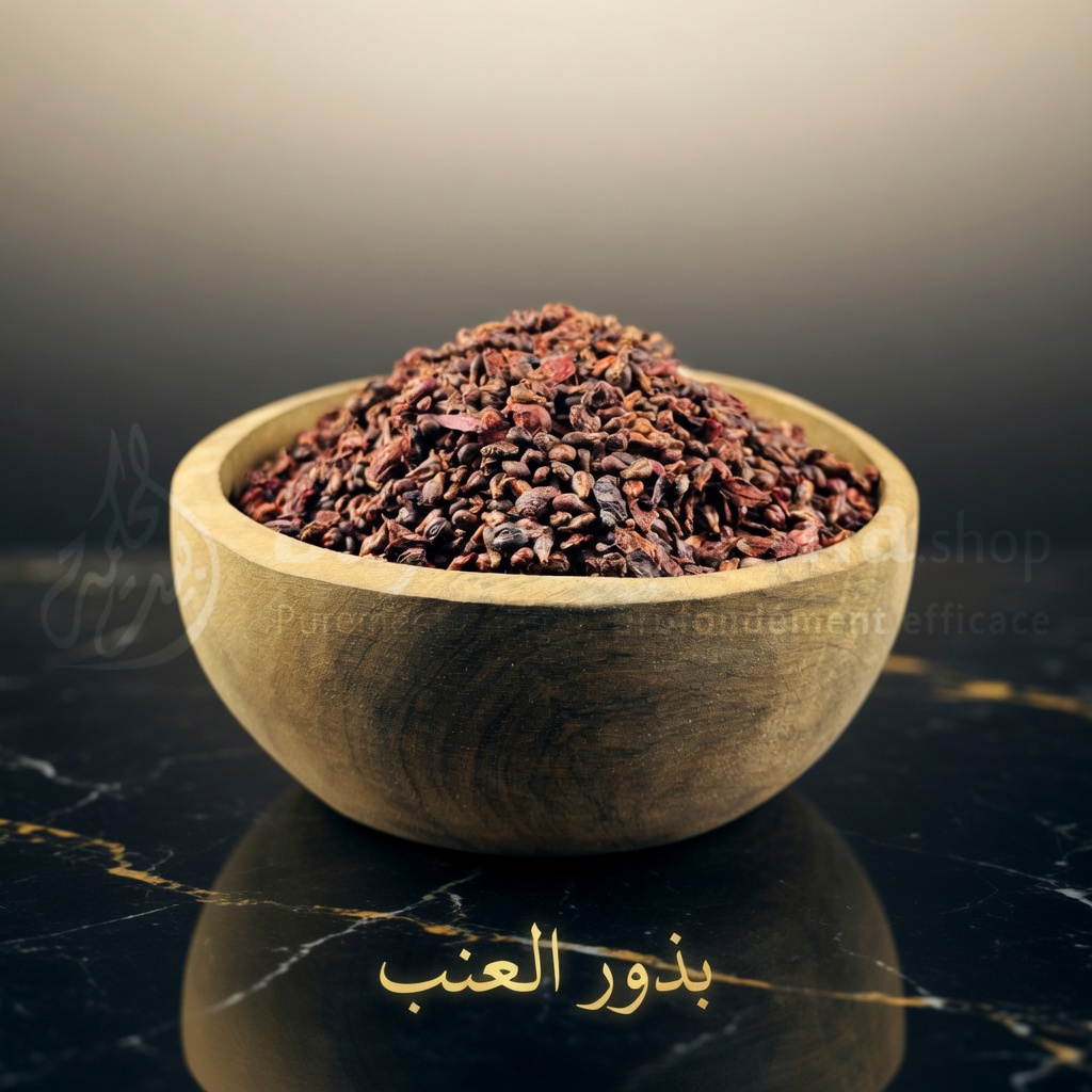 Pépins de Raisin Naturels Séchés - Qualité Premium - بذور العنب الطبيعية المجففة - جودة ممتازة
