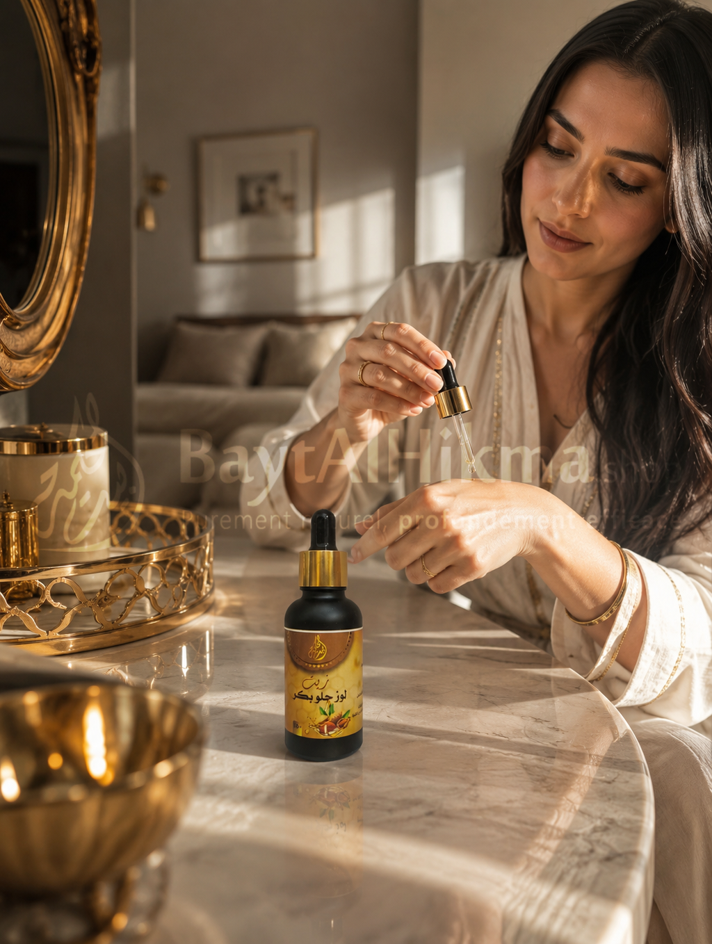 Huile d'Amande Douce Vierge - 100% Pure & Naturelle (30 ml) - زيت لوز حلو بكر - طبيعي ونقي 100%