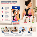 Correcteur de Posture Énergisant NUOYI MIAO (Modèle NY-15) — Alignement du Dos & Soulagement des Douleurs - مصحح وداعم القوام النشط NUOYI MIAO (موديل NY-15) — لمحاذاة العمود الفقري وتخفيف آلام الظهر