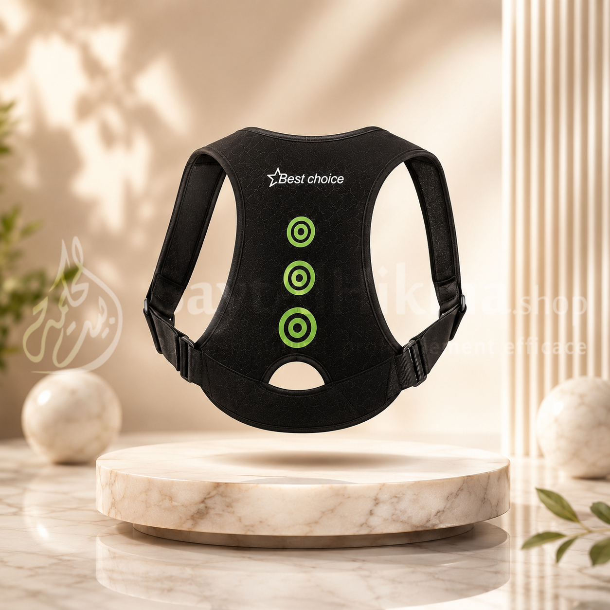 Correcteur de Posture "Arrow Posture" aux Fibres de Chanvre - Best Choice - مصحح القوام "آرو بوستشر" (Arrow Posture) بألياف القنب - Best Choice