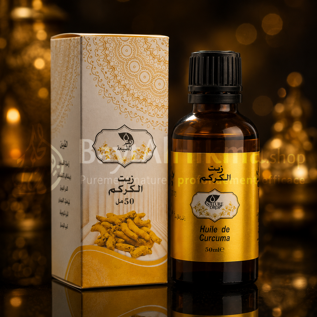 Huile de Curcuma Naturelle - 50ml - زيت الكركم الطبيعي