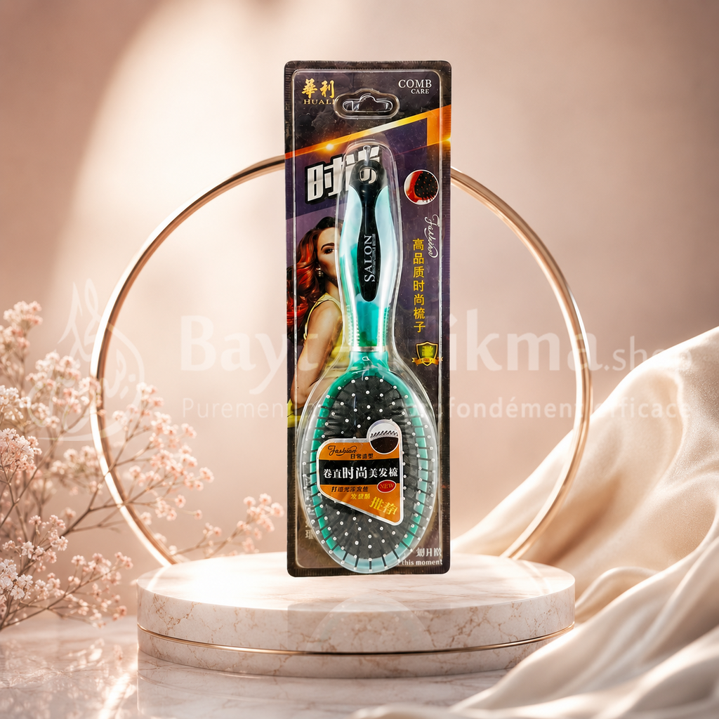 Brosse à Cheveux Démêlante Professionnelle - Qualité Salon (Huali) - فرشاة شعر احترافية لفك التشابك - جودة الصالونات