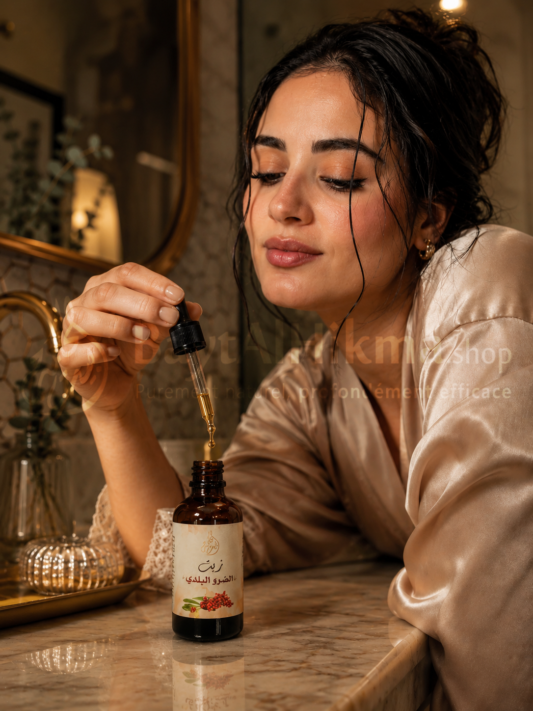 Huile de Lentisque Pistachier (Zit Al Dharw) – 100% Naturelle & Artisanale - زيت الضرو البلدي الطبيعي 100% - استخلاص تقليدي أصيل