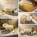 ABUSAAD – Crème Hydratante Visage & Corps à la Noix de Coco – 200ml كريم مرطب أبو سعد  للوجه والجسم بجوز الهند