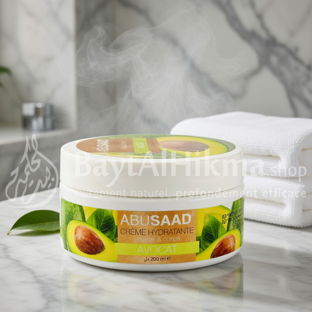 Crème Hydratante Visage & Corps à l’Avocat – 200 ml - كريم مرطب للوجه والجسم بالأفوكادو