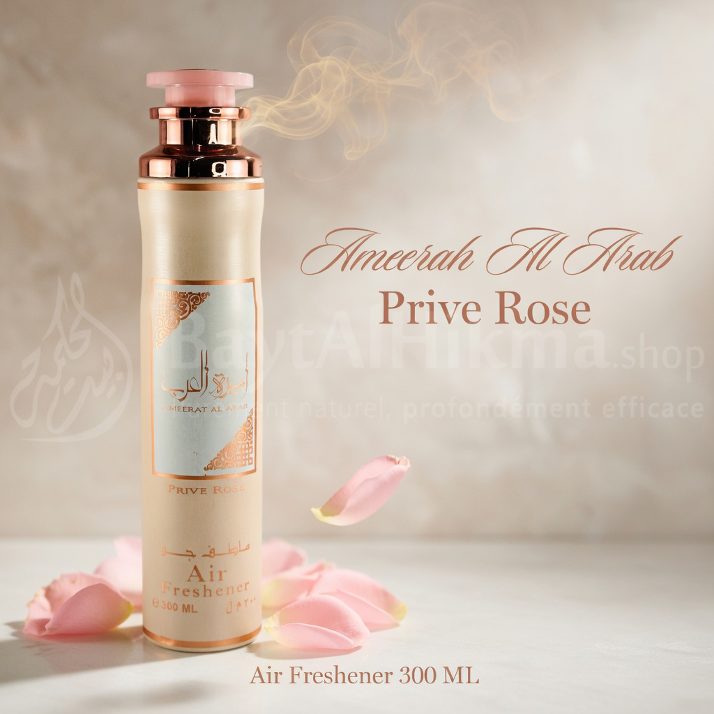 Ameerat Al Arab Prive Rose – Désodorisant d’Intérieur de Luxe (300ml) - معطر الجو أميرة العرب بريف روز - فخامة وأناقة