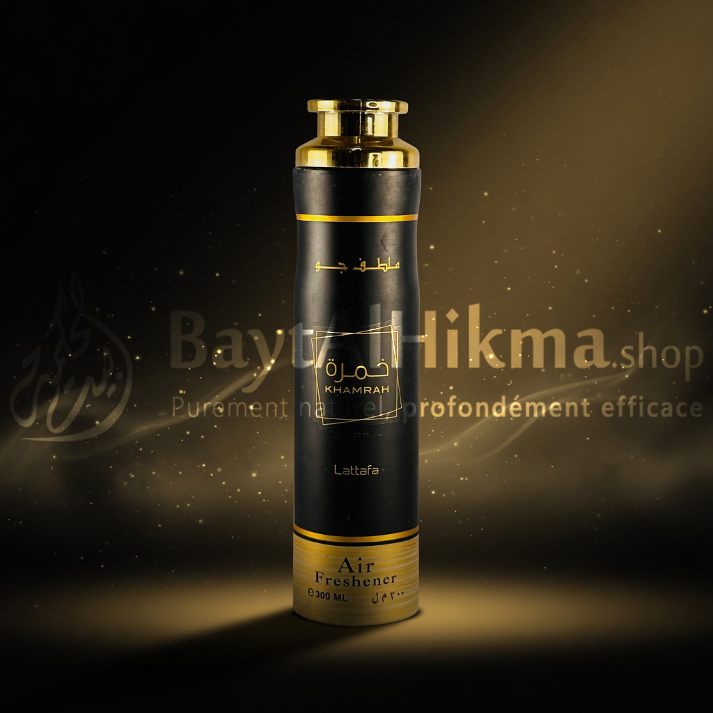 Désodorisant Khamrah Lattafa – Luxe Oriental pour la Maison (300ml) - معطر جو خمرة من لطافة - فخامة شرقية للمنزل