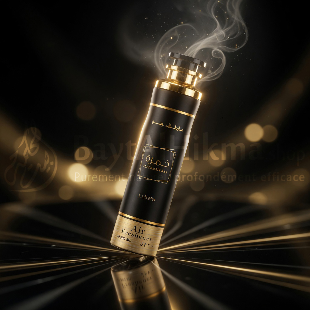 Désodorisant Khamrah Lattafa – Luxe Oriental pour la Maison (300ml) - معطر جو خمرة من لطافة - فخامة شرقية للمنزل