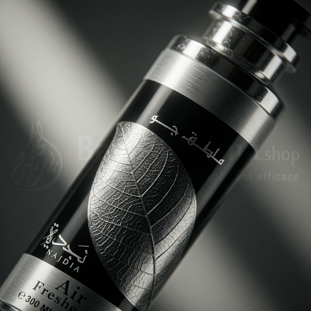 Désodorisant d'Intérieur Najdia par Lattafa – Fraîcheur Aquatique & Boisée (300ml) - معطر الجو نجدية من لطافة – انتعاش مائي وخشبي