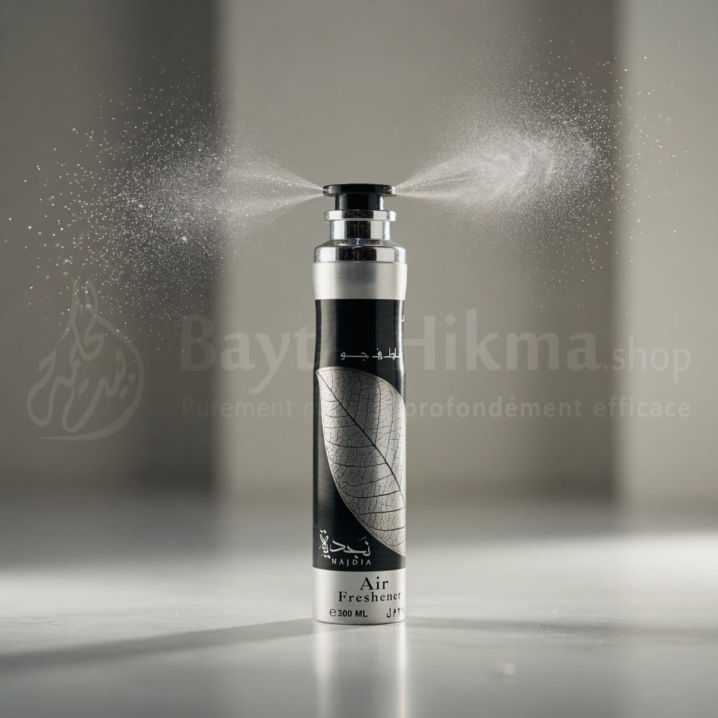 Désodorisant d'Intérieur Najdia par Lattafa – Fraîcheur Aquatique & Boisée (300ml) - معطر الجو نجدية من لطافة – انتعاش مائي وخشبي