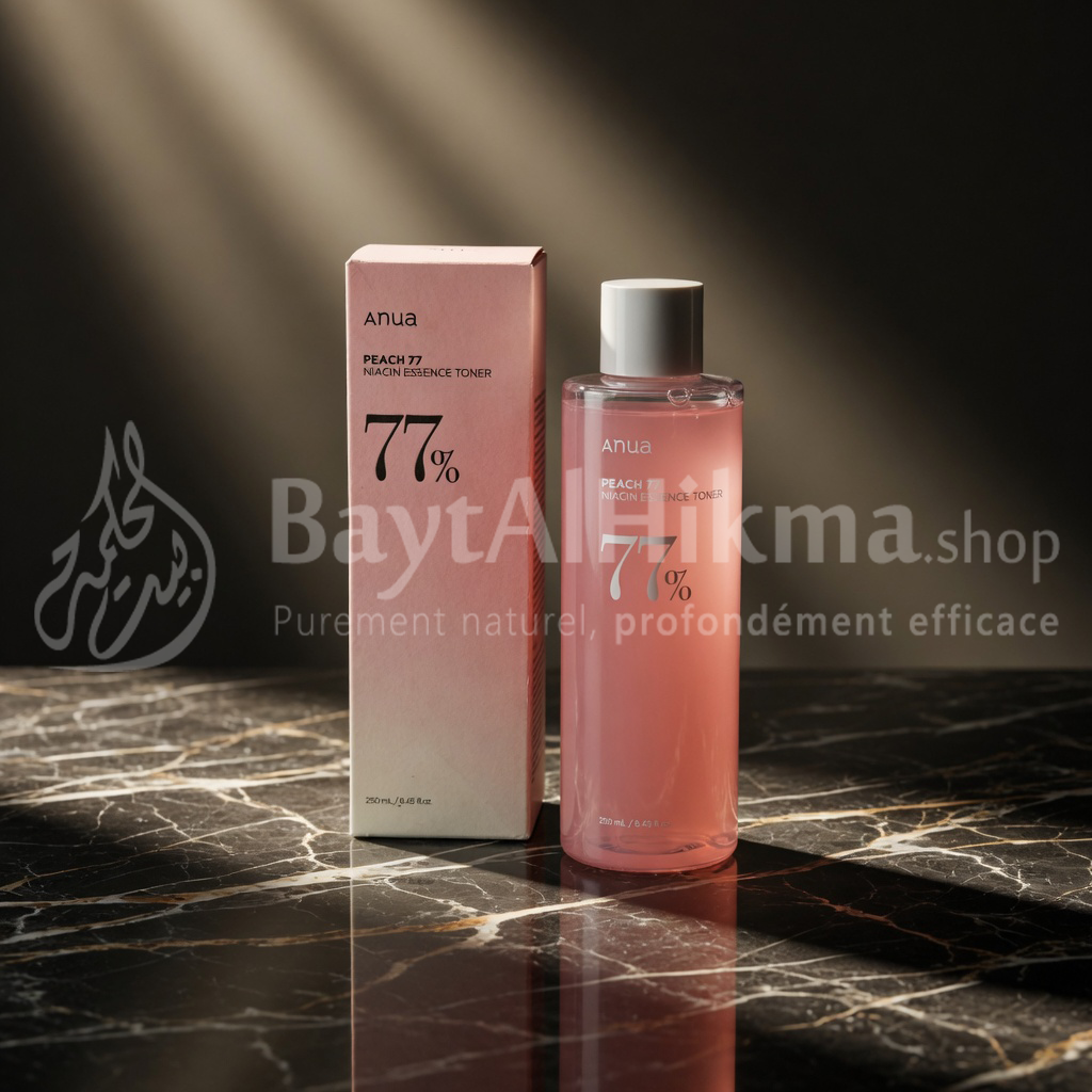 Anua Peach 77 Niacin Essence Toner - 250ml - أنوا - تونر إيسنس الخوخ 77% والنياسيناميد