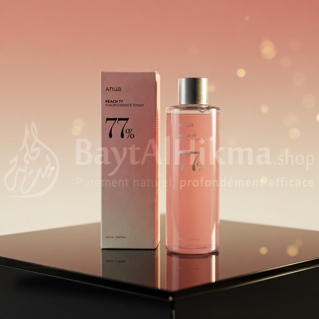 Anua Peach 77 Niacin Essence Toner - 250ml - أنوا - تونر إيسنس الخوخ 77% والنياسيناميد