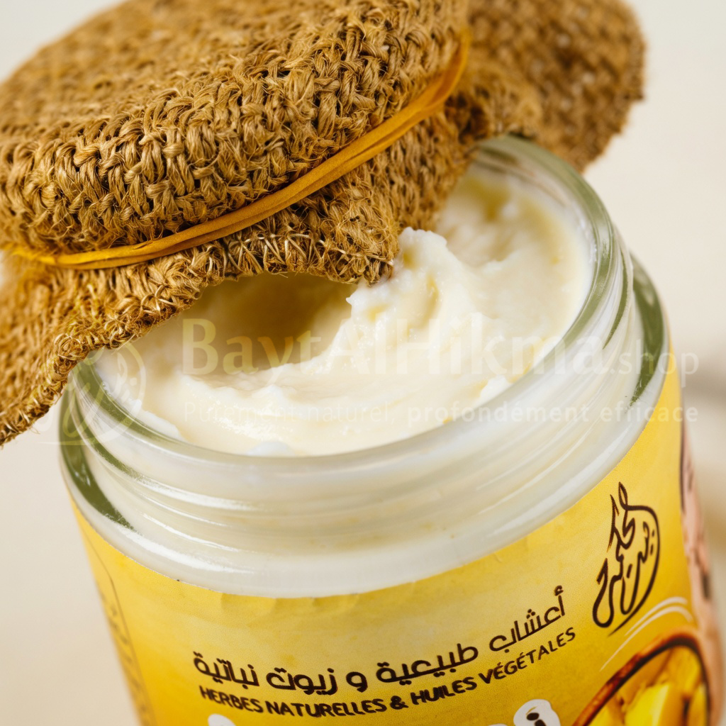 Beurre de Karité 100% Naturel - Bayet Al-Hikma (300g) - زبدة الشيا الطبيعية 100% - بيت الحكمة (300 غرام)