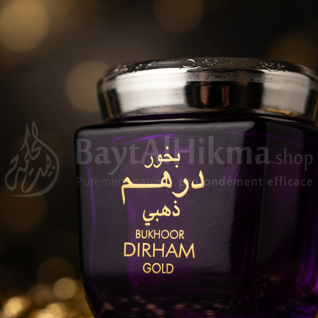 Bukhoor Dirham Gold – L'Essence du Luxe Oriental (80g) - بخور درهم ذهبي - فخامة الشرق في منزلك