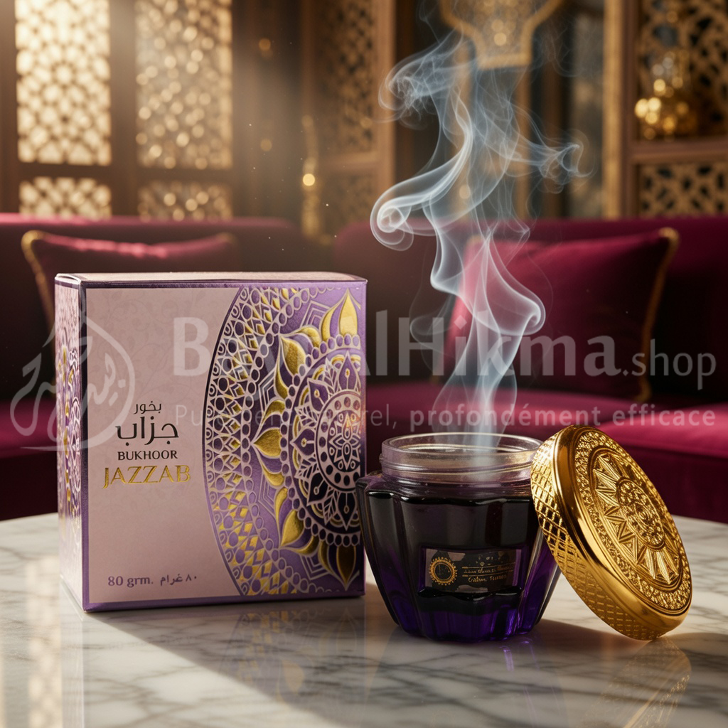 Bukhoor Jazzab 80g - Encens Oriental de Luxe & Parfum de Maison - بخور جذاب 80 غرام - بخور شرقي فاخر لتعطير المنزل
