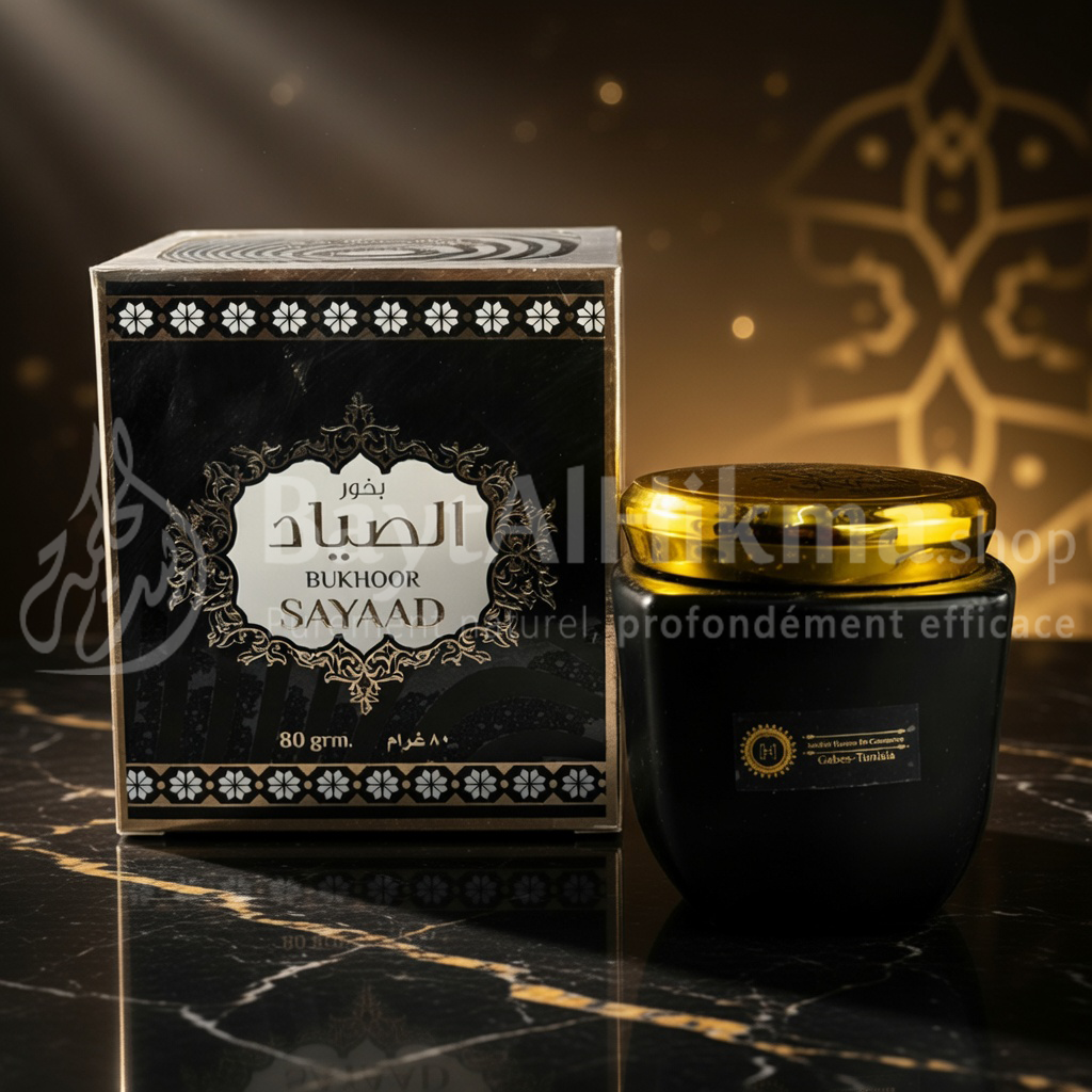 Bukhoor Sayaad (80g) - Encens Tunisien Premium | بخور الصياد الفاخر