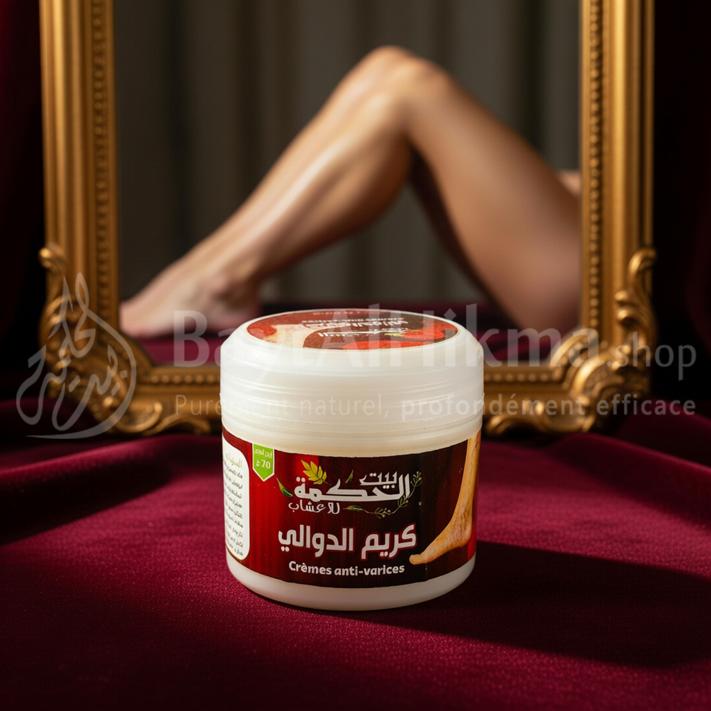 كريم الدوالي الطبيعي - Crème Anti-Varices البيت الحكمة للأعشاب | Bayet Al Hikma