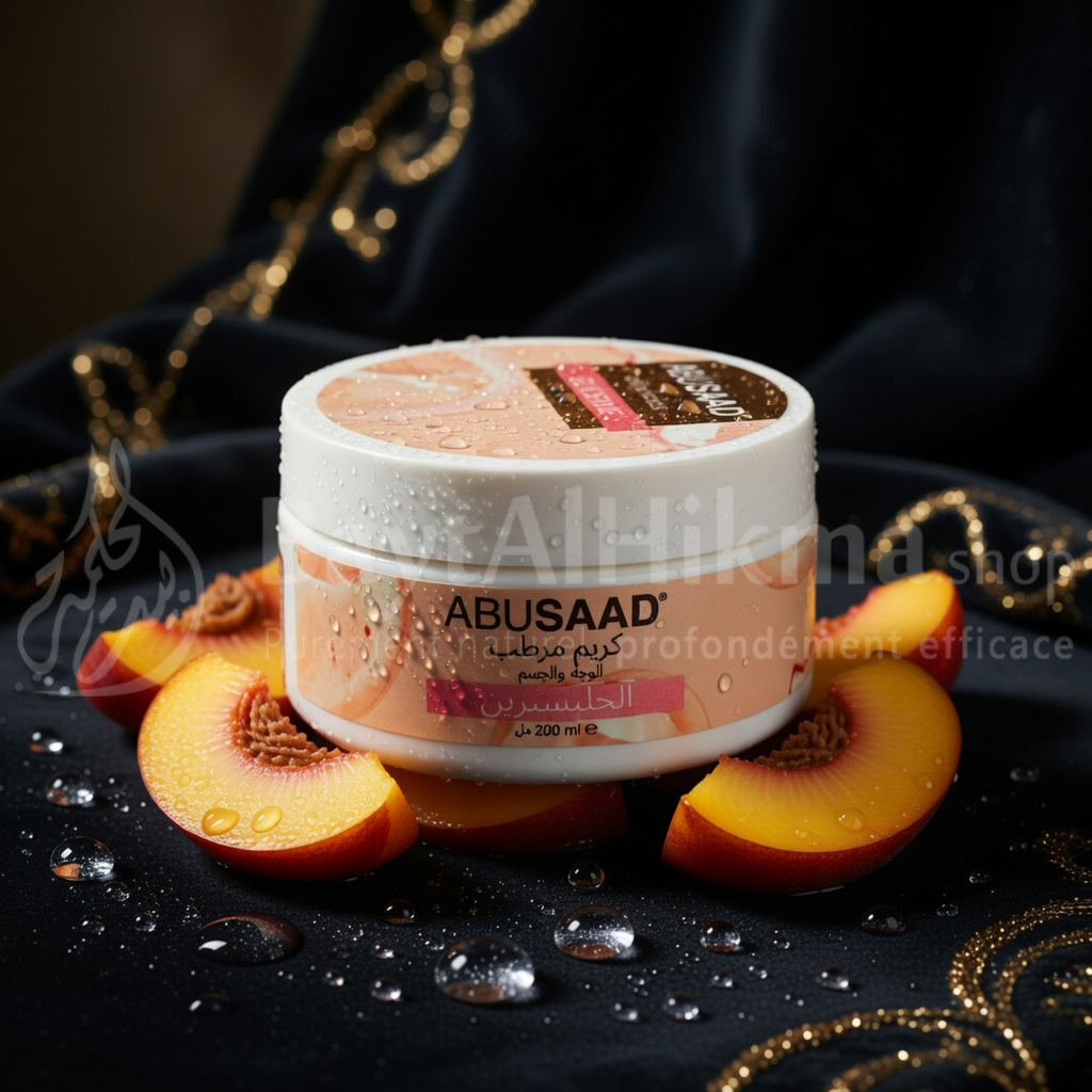 Crème Hydratante Visage et Corps à la Glycérine - ABUSAAD (200 ml) - كريم مرطب للوجه والجسم بالجليسرين من أبو سعد