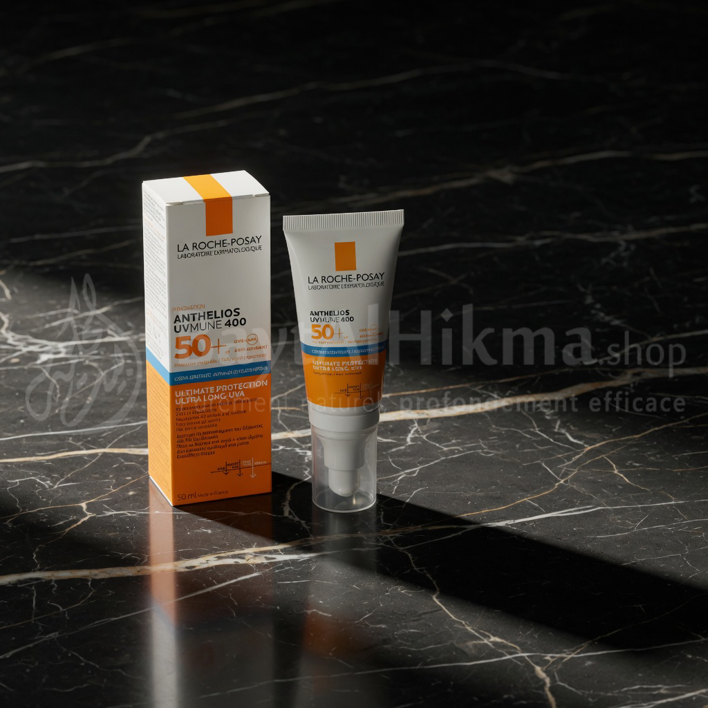 La Roche-Posay Anthelios UVMUNE 400 Crème Hydratante SPF50+ - لاروش بوزيه أنثيليوس يو في ميون 400 – كريم مرطب واقي شمس +SPF50 خالي من العطور (50 مل)