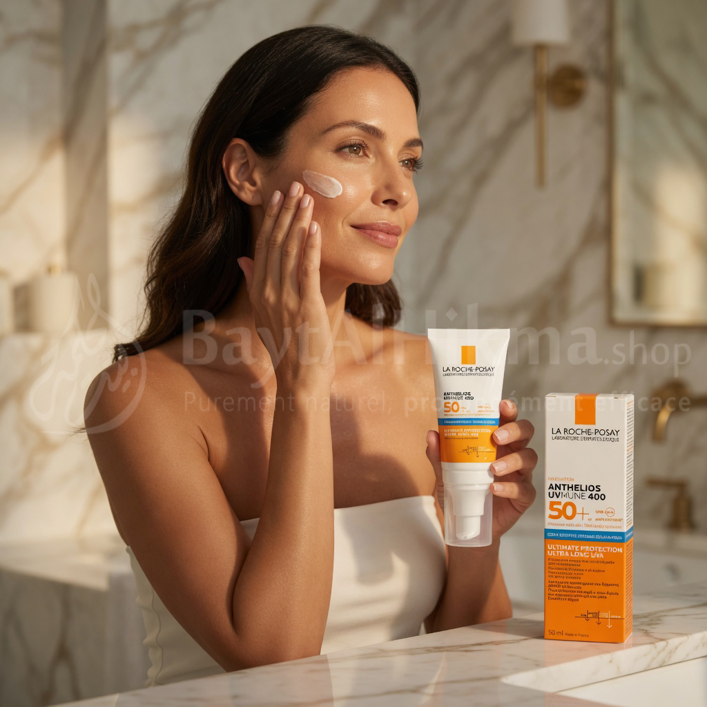 La Roche-Posay Anthelios UVMUNE 400 Crème Hydratante SPF50+ - لاروش بوزيه أنثيليوس يو في ميون 400 – كريم مرطب واقي شمس +SPF50 خالي من العطور (50 مل)