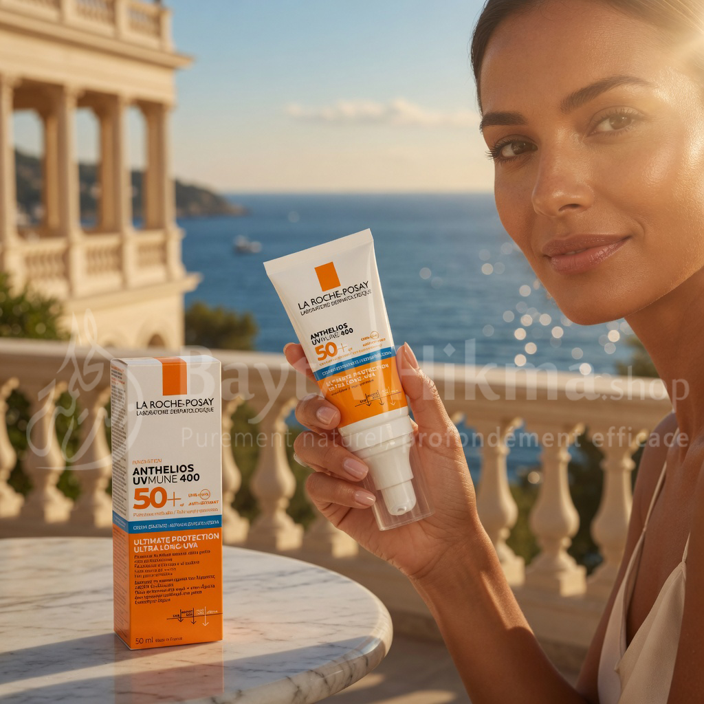 La Roche-Posay Anthelios UVMUNE 400 Crème Hydratante SPF50+ - لاروش بوزيه أنثيليوس يو في ميون 400 – كريم مرطب واقي شمس +SPF50 خالي من العطور (50 مل)