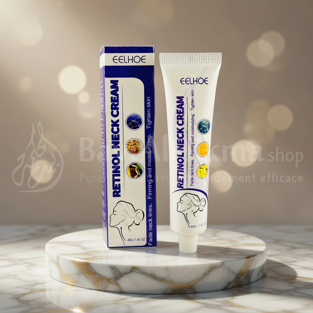 Crème pour le Cou au Rétinol EELHOE – Anti-Âge & Raffermissante (40g) - كريم إيلهو (EELHOE) بالريتينول لشد الرقبة – مضاد للتجاعيد والترهل (40 جرام)