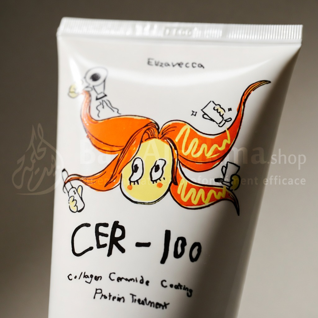 Masque Capillaire Réparateur CER-100 Collagen Ceramide - Elizavecca - ماسك إصلاح الشعر بالكولاجين والسيراميد والبروتين - إليزافيكا