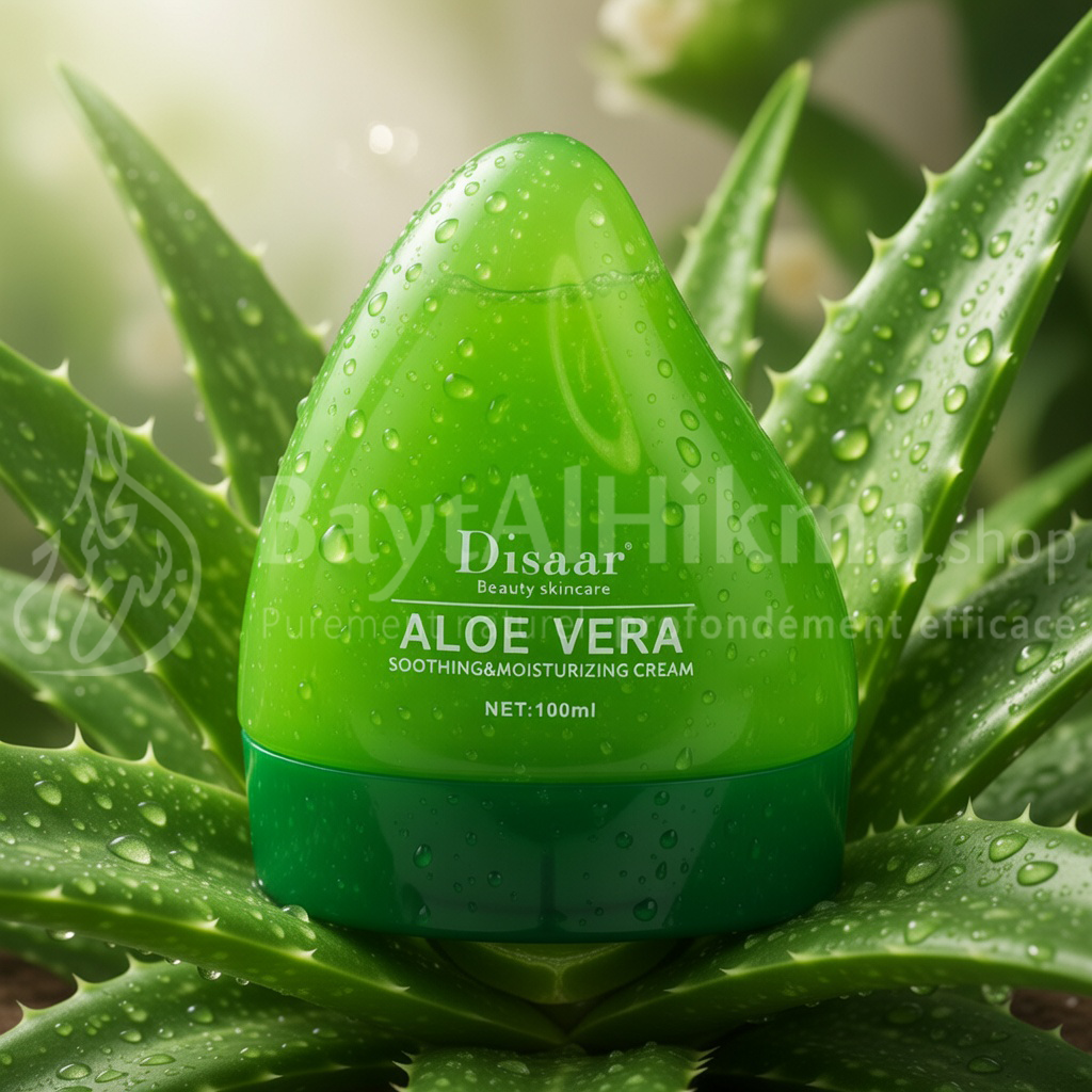 Crème Apaisante & Hydratante à l'Aloe Vera - Disaar (100ml) - كريم الصبار (ألو فيرا) الملطف والمرطب من ديسار