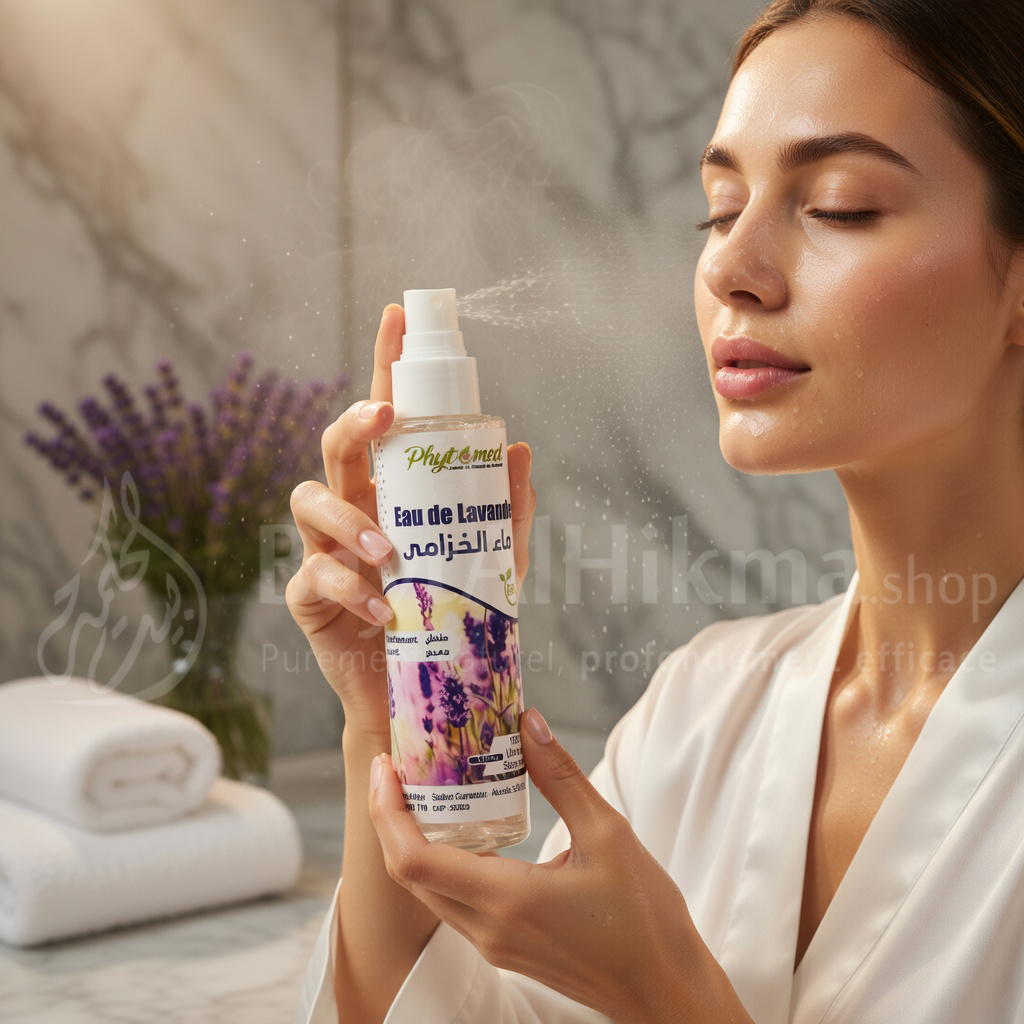 Phytomed - Eau de Lavande Bio (170ml) - 100% Pure et Naturelle - فيتوميد - ماء الخزامى العضوي (170 مل) - طبيعي ونقي100%