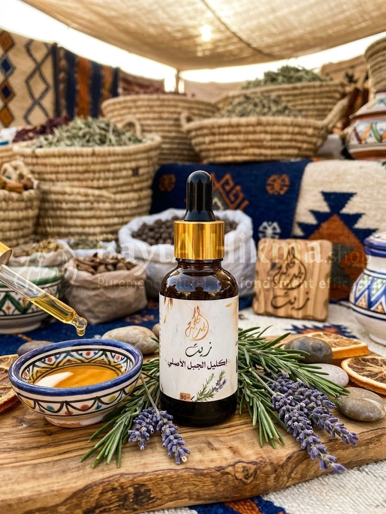 Huile de Romarin Originale - 100% Pure & Naturelle (30 ml) / Purement naturel, profondément efficace. 🌿