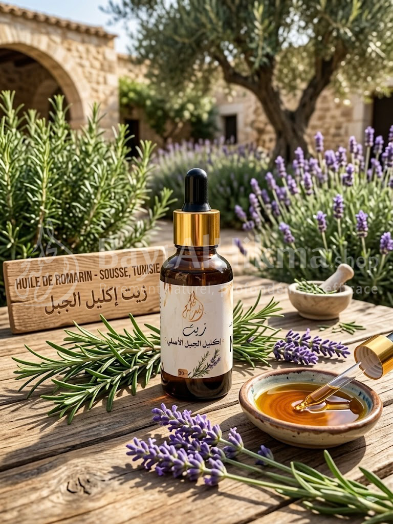 Huile de Romarin Originale - 100% Pure & Naturelle (30 ml) / Purement naturel, profondément efficace. 🌿