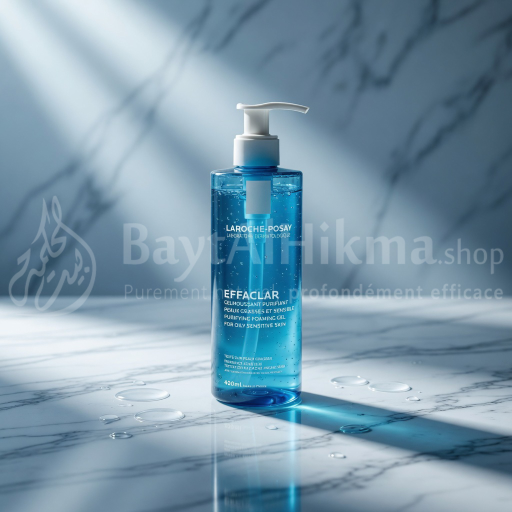 La Roche-Posay Effaclar - Gel Moussant Purifiant Peaux Grasses & Sensibles - 400ml - لاروش بوزيه إيفاكلار - جل رغوي منقي للبشرة الدهنية والحساسة