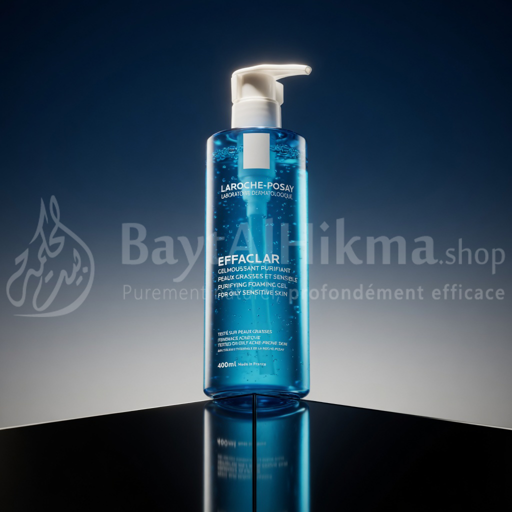 La Roche-Posay Effaclar - Gel Moussant Purifiant Peaux Grasses & Sensibles - 400ml - لاروش بوزيه إيفاكلار - جل رغوي منقي للبشرة الدهنية والحساسة