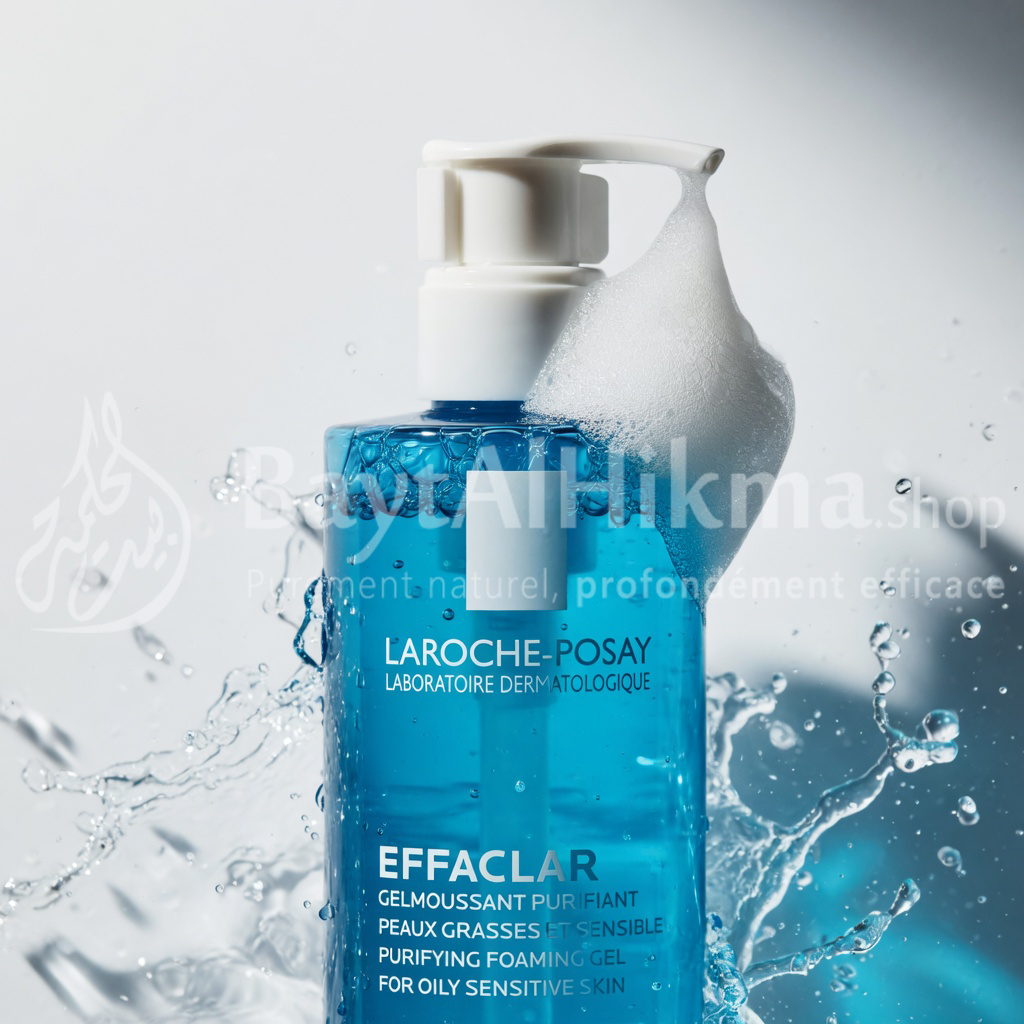La Roche-Posay Effaclar - Gel Moussant Purifiant Peaux Grasses & Sensibles - 400ml - لاروش بوزيه إيفاكلار - جل رغوي منقي للبشرة الدهنية والحساسة