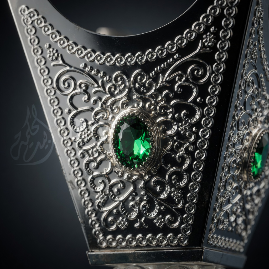Encensoir Électrique de Luxe - Mabkhara Argentée aux Motifs Traditionnels - مبخرة كهربائية فضية فاخرة - تصميم شرقي أصيل