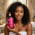 Mielle Organics - Curl Smoothie Grenade & Miel (Crème Hydratante pour Boucles) - 355 ml - مييل أورجانيكس - كريم "كيرل سموثي" لترطيب وتحديد الشعر بالرمان والعسل - 355 مل