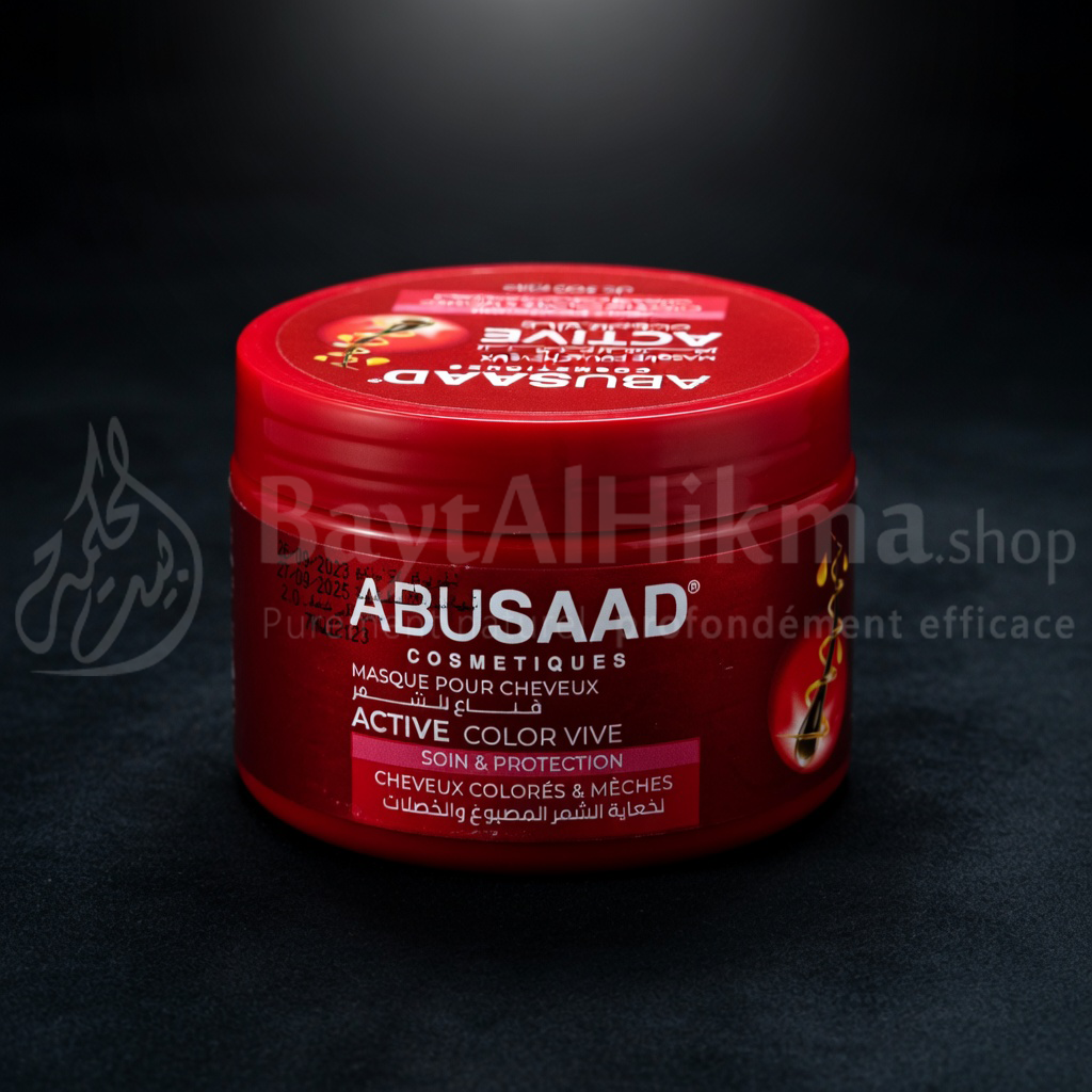 Pack ABUSAAD Active Color-Vive - Shampooing & Masque pour Cheveux Colorés et Méchés