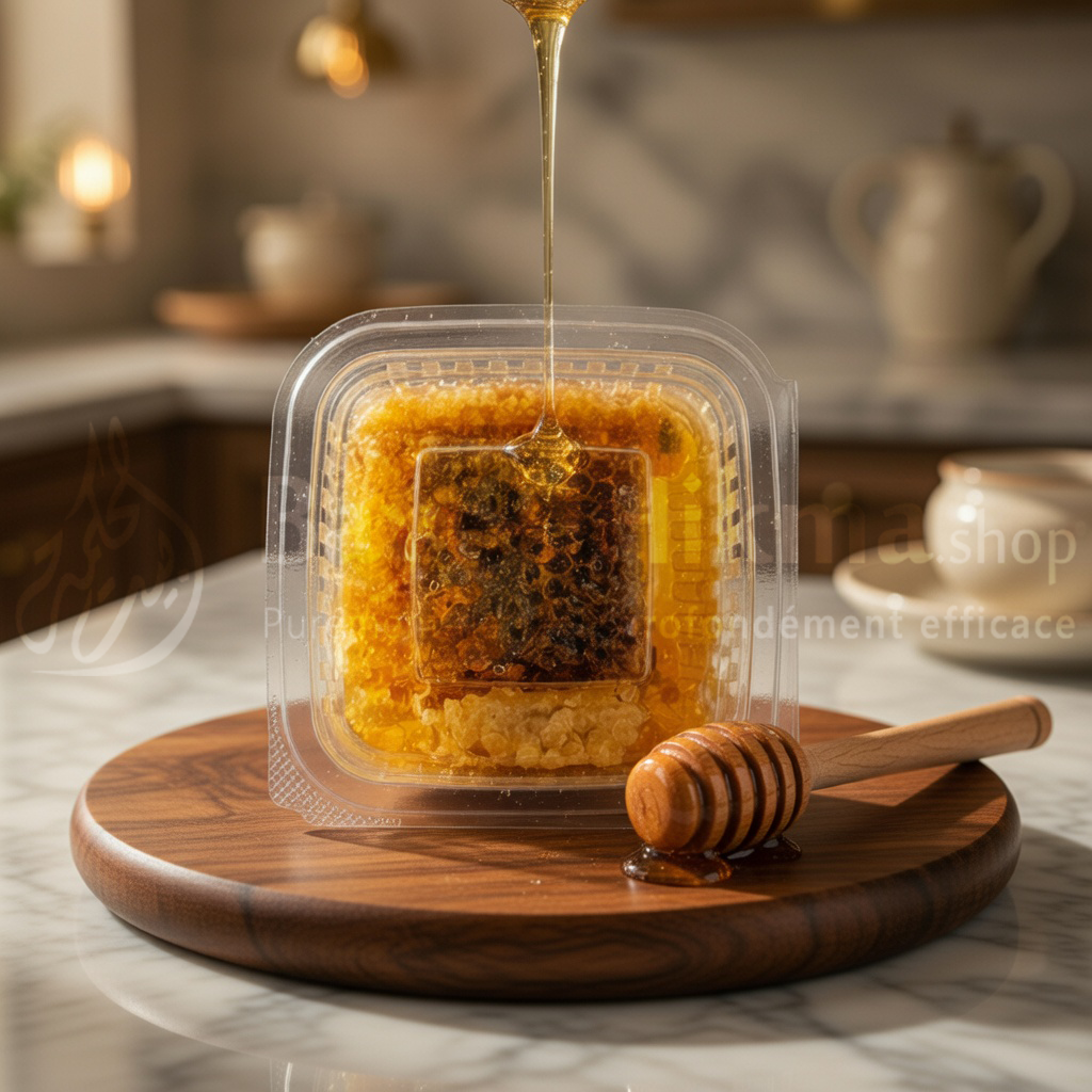 Rayon de Miel Pur – 100% Naturel & Artisanal (Shada) - شهدة عسل طبيعية – خام 100% ومن قلب الخلية