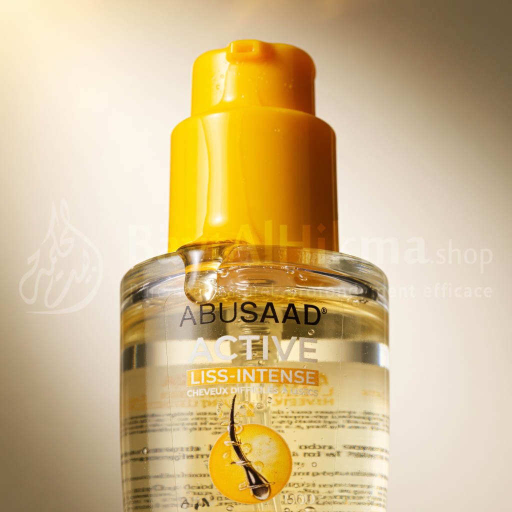 Sérum Cheveux Active Liss-Intense Anti-Frizz - ABUSAAD (50 ml) - سيروم الشعر أكتيف ليس إنتانس مضاد للتجعد - أبو سعد