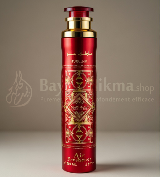 Désodorisant d'Ambiance Badee Al-Oud Sublime par Lattafa - 300ml - معطر جو بديع العود "سوبليم" من لطافة