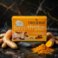 Savon au Curcuma Frederm – Éclat, Hydratation & Anti-Âge – 85g - صابون الكركم من فريديرم – لإشراقة البشرة، الترطيب ومحاربة التجاعيد