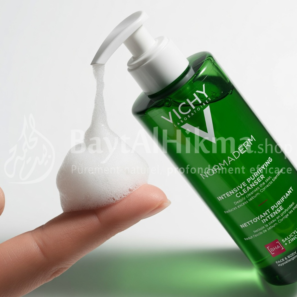 Vichy Normaderm Phytosolution - Gel Nettoyant Purifiant Intense (400ml) - فيشي نورماديرم فيتوسوليوشن - جل منظف ومطهر مكثف