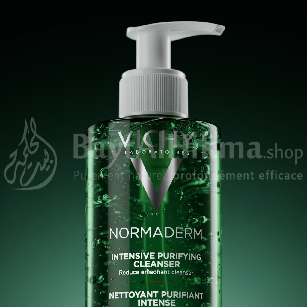 Vichy Normaderm Phytosolution - Gel Nettoyant Purifiant Intense (400ml) - فيشي نورماديرم فيتوسوليوشن - جل منظف ومطهر مكثف