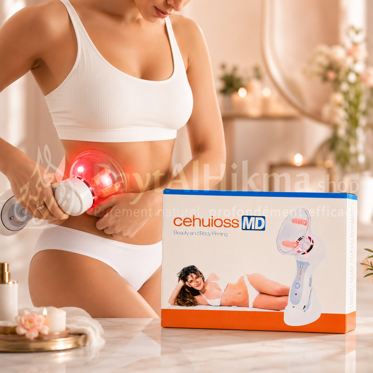 Appareil de Massage Anti-Cellulite et Raffermissant - Cehuioss MD - جهاز التدليك ومكافحة السيلوليت وشد الجسم