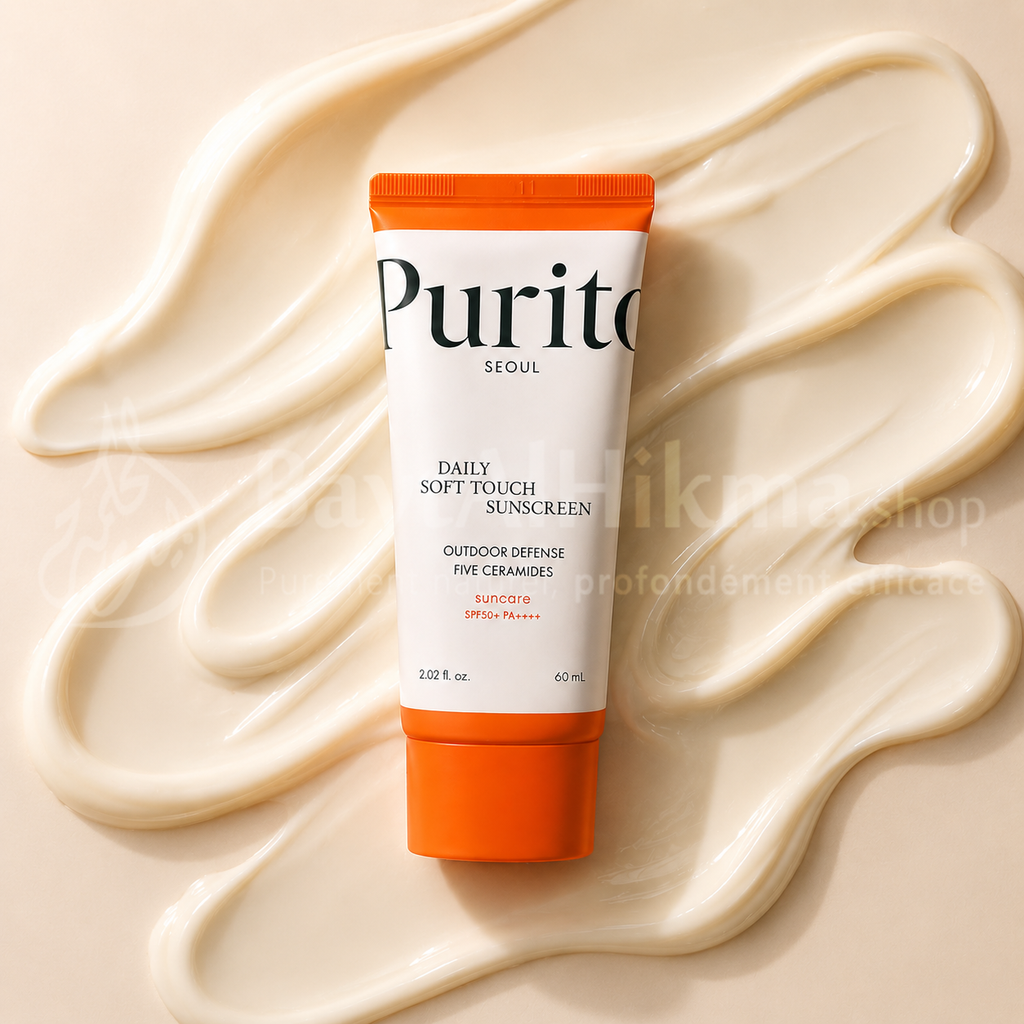 Purito Seoul - Écran Solaire Daily Soft Touch SPF50+ PA++++ (60 ml)- بيوريتو سيول - واقي شمس دايلي سوفت تاتش SPF50+ PA++++ (60 مل)