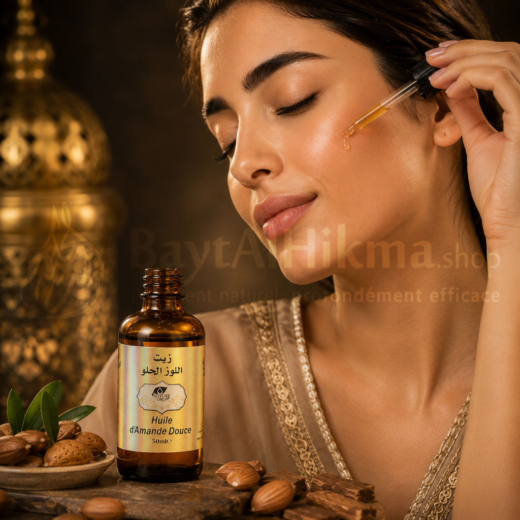 Huile d'Amande Douce Pure -50ml /زيت اللوز الحلو