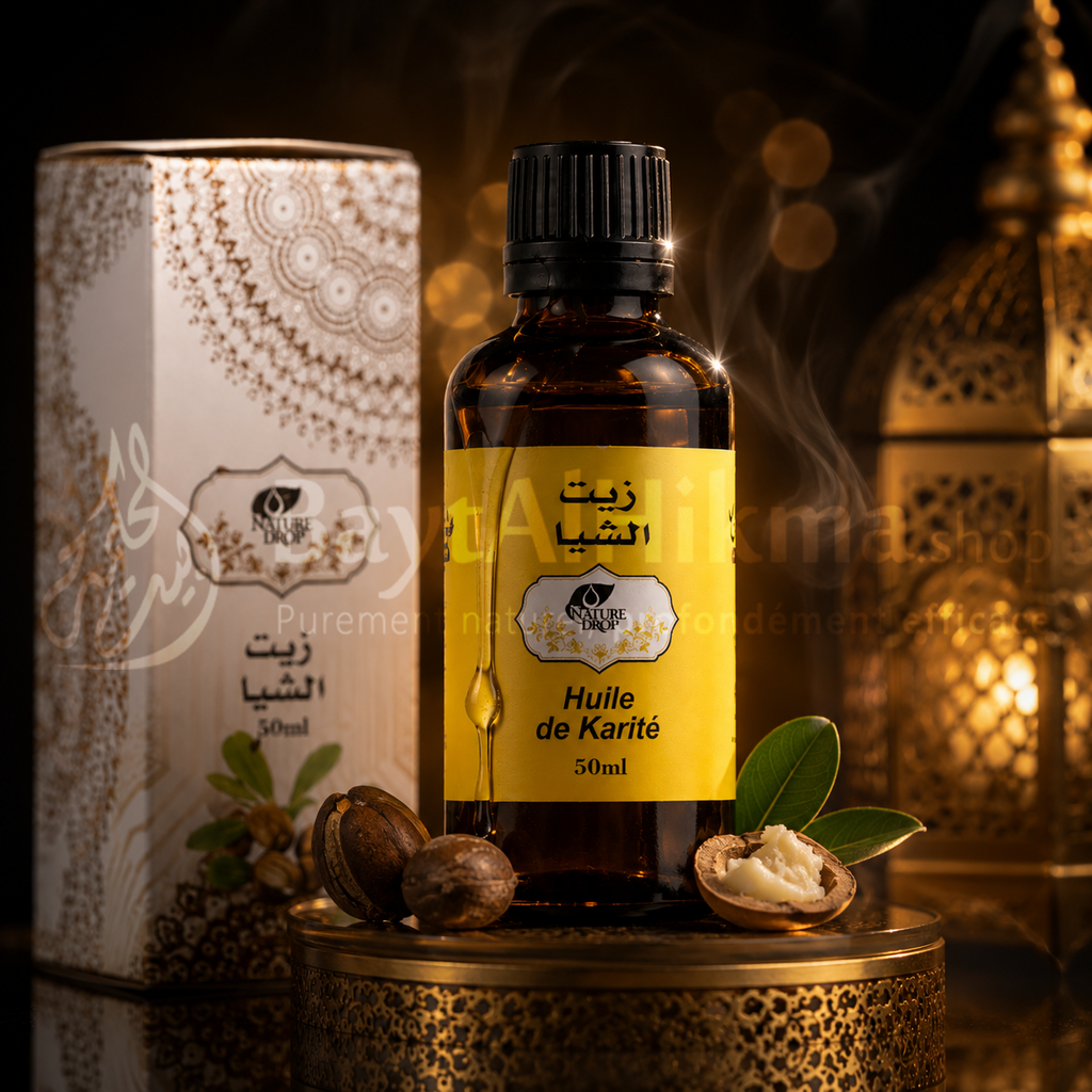 Huile de Karité Naturelle - 50ml | زيت الشيا الطبيعي