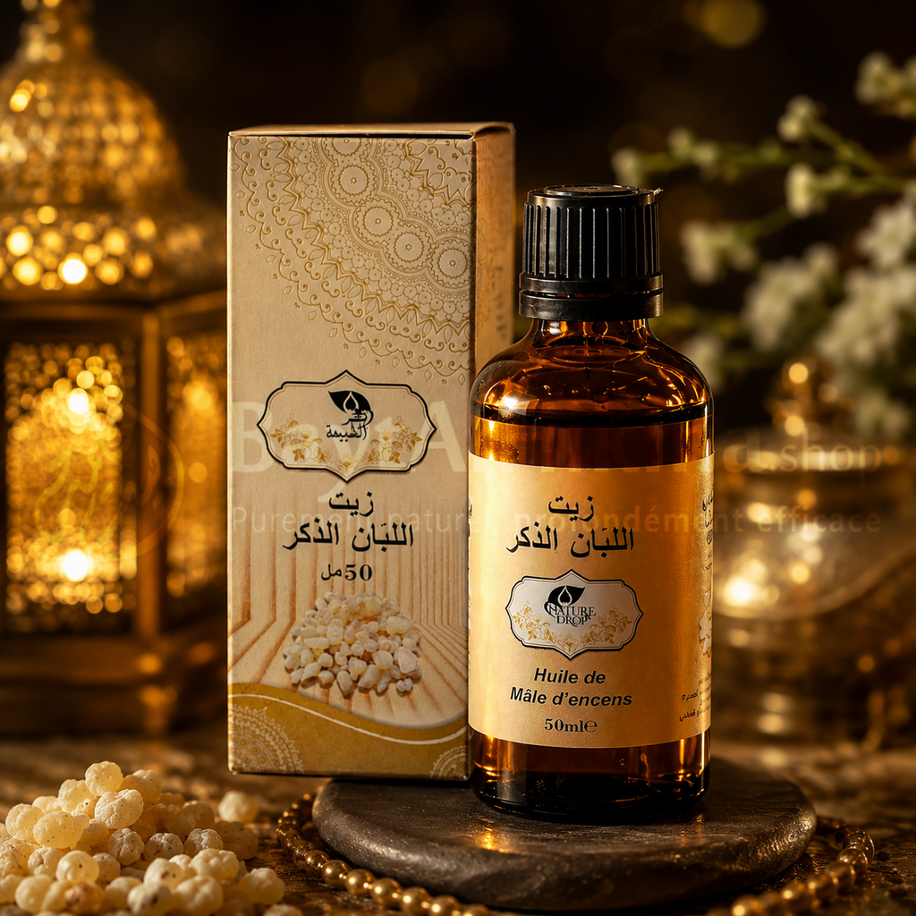 Huile de Mâle d'Encens (Oliban) - Nature Drop - 50 ml - زيت اللبان الذكر - نايتشر دروب- 50 مل