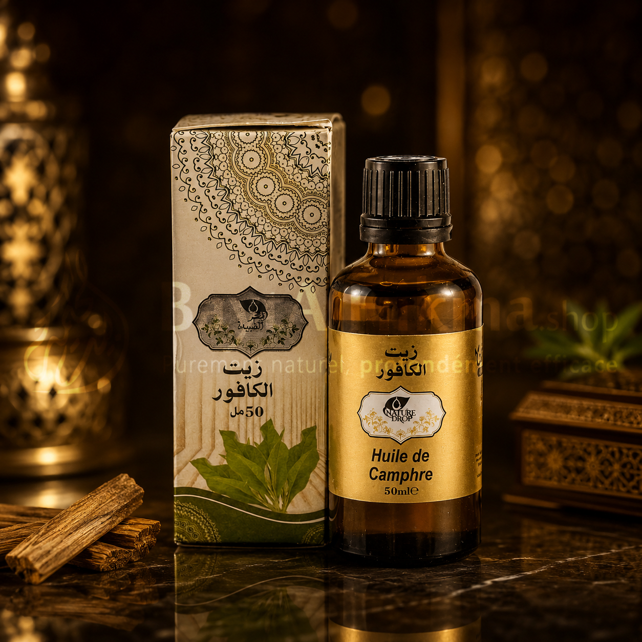 Huile de Camphre Nature Drop - 50ml/زيت الكافور الطبيعي